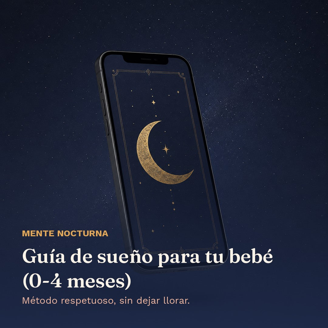 Mente Nocturna — Guía de sueño para tu bebé (0-4 meses)